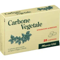 Integratore Carbone Vegetale Marco Viti, 25 compresse