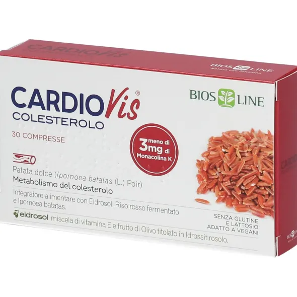 Integratore Cardiovis Colesterolo, 30 compresse
