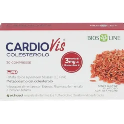 Integratore Cardiovis Colesterolo, 30 compresse