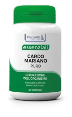 Integratore Cardo Mariano Puro con Silimarina, 120 compresse