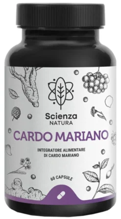 Integratore Cardo Mariano SN per fegato e digestione, 60 capsule