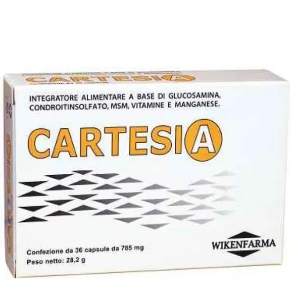 Integratore Cartesia per cartilagini e articolazioni, 36 capsule