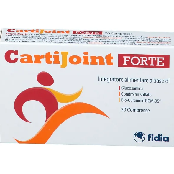 Integratore Cartijoint Forte per le articolazioni, 20 compresse