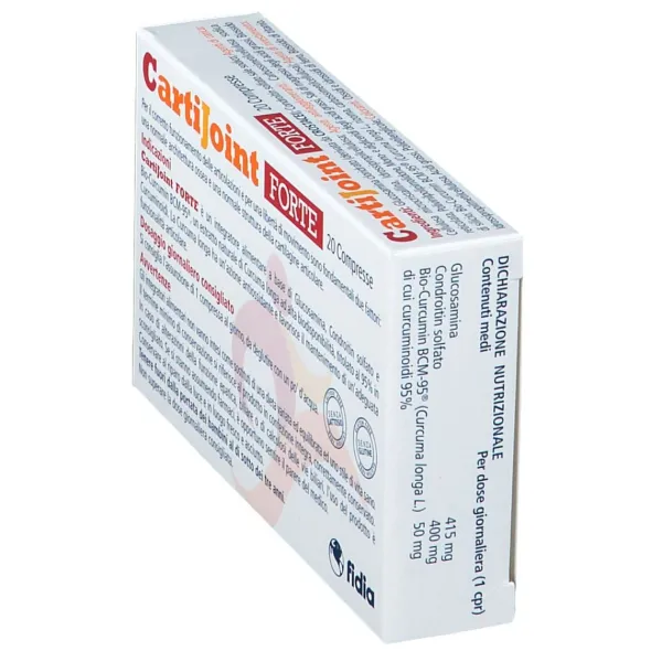 Integratore Cartijoint Forte per le articolazioni, 20 compresse