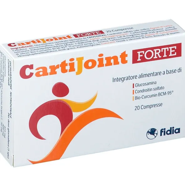 Integratore Cartijoint Forte per le articolazioni, 20 compresse