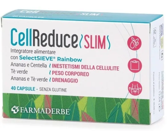 Integratore Cell Reduce Slim per gambe e microcircolo, 40cps