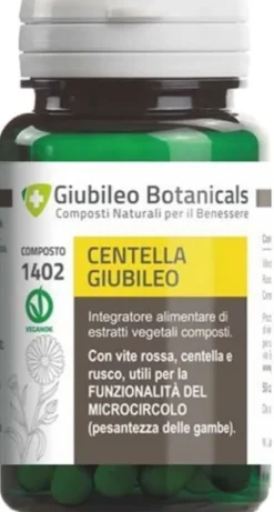 Integratore Centella Giubileo microcircolo, 50 capsule