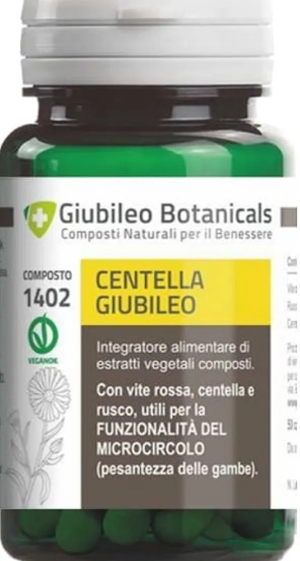 Integratore Centella Giubileo microcircolo, 50 capsule