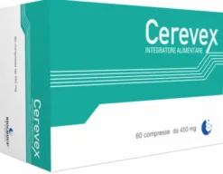 Integratore Cerevex con Ginkgo e Bacopa, 60 compresse 450mg
