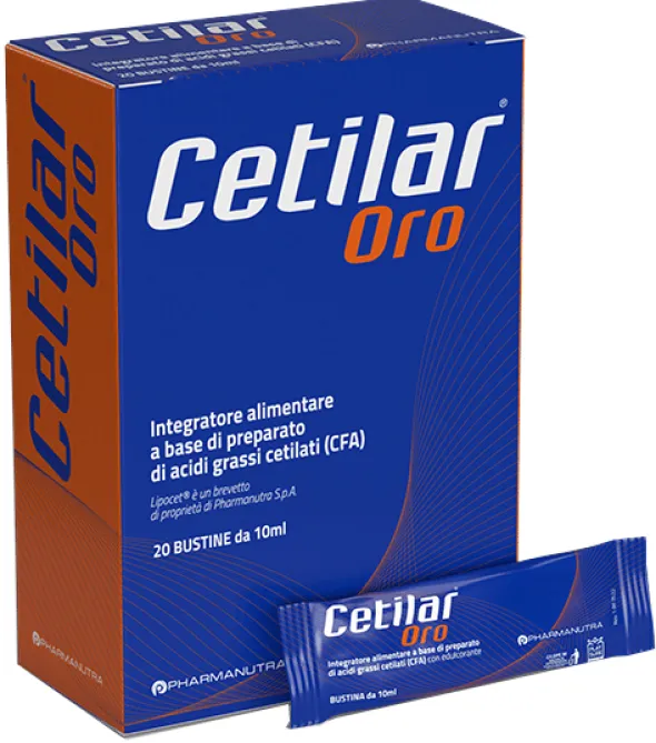 Integratore Cetilar Oro acidi grassi cetilati, 20 stick
