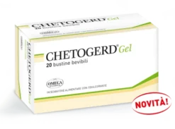 Integratore Chetogerd Gel per l'acidità gastrica, 20 stick