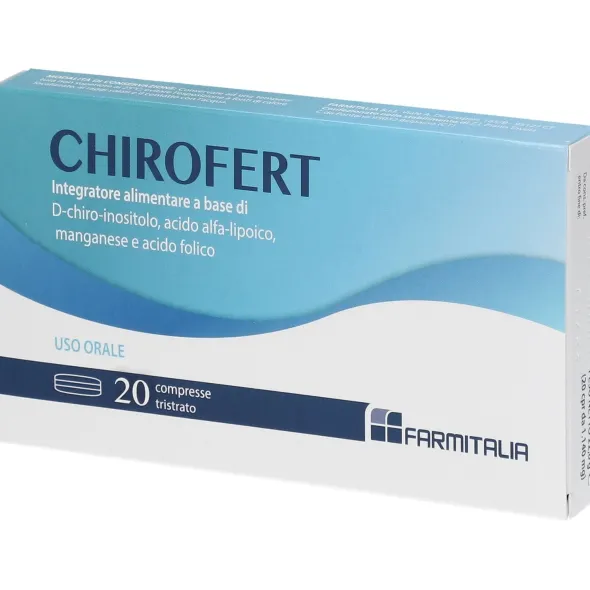 Integratore Chirofert per la fertilità femminile, 20 compresse