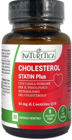 Integratore Cholesterol Statin Plus colesterolo, 30cps