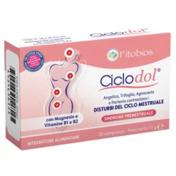 Integratore Ciclodol per il ciclo mestruale, 20 compresse