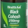 Integratore Cimicifuga Black Cohosh per la menopausa, 60 cpr