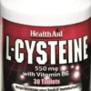 Integratore Cisteina 550mg con Vitamina B6, 30 compresse