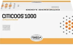 Integratore Citicoos 1000 citicolina e triptofano, 15 flaconcini