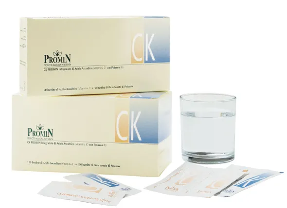 Integratore CK Promin Vitamina C e Potassio, 22,5g