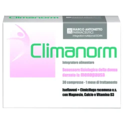 Integratore Climanorm per la menopausa, 30 compresse