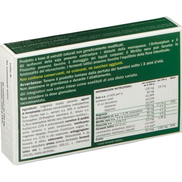 Integratore Climater Diet per la menopausa, 20 compresse