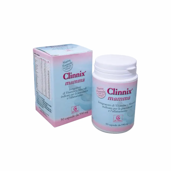 Integratore Clinderm Mamma per gravidanza e allattamento, 50cps