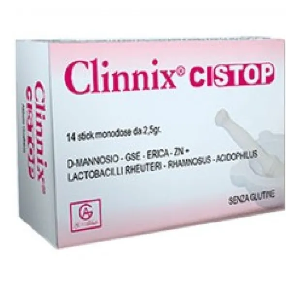 Integratore Clinnix Cistop con D-mannosio, 14 bustine