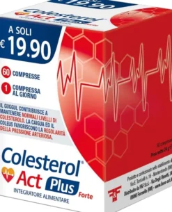 Integratore Colesterol Act Plus Forte, 60 compresse