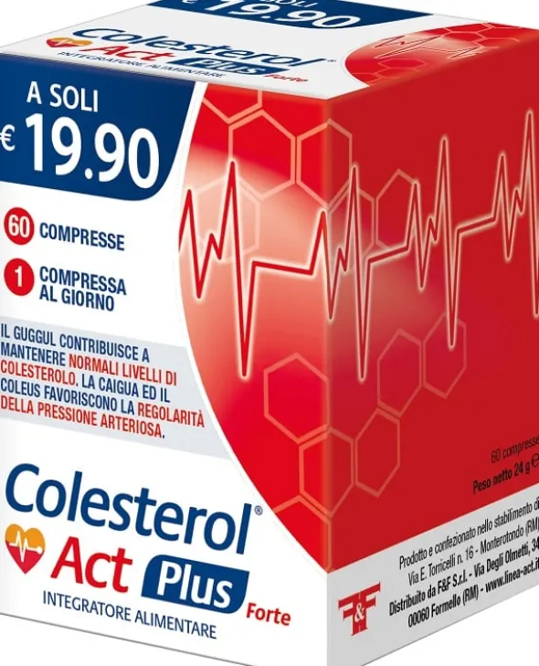 Integratore Colesterol Act Plus Forte, 60 compresse