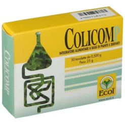Integratore Colicomp per il benessere intestinale, 50 tavolette