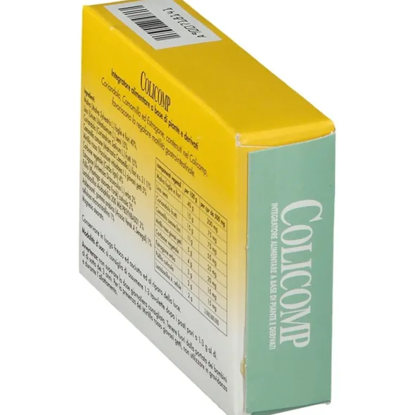 Integratore Colicomp per il benessere intestinale, 50 tavolette