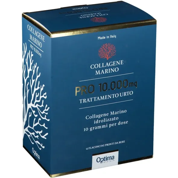 Integratore Collagene Marino Pro10000, 12 flaconi
