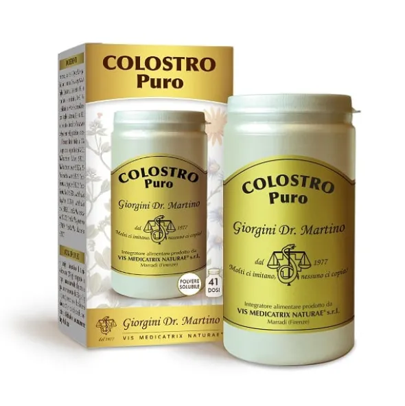 Integratore Colostro Puro in polvere, immunoglobuline, 100g
