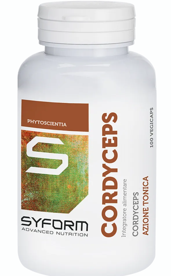 Integratore Cordyceps sinensis titolato, 100 capsule