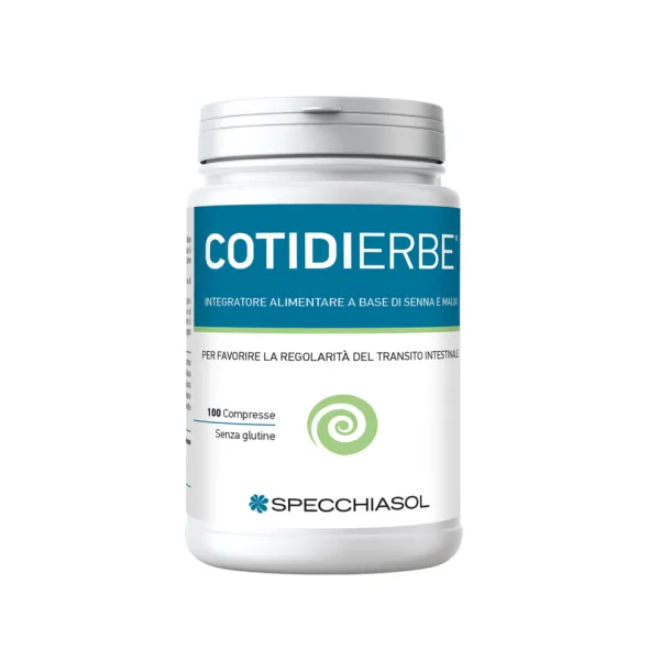 Integratore Cotidierbe Specchiasol per regolarità, 100cpr
