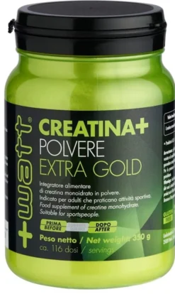 Integratore Creatina+ Extra Gold in polvere, 350g