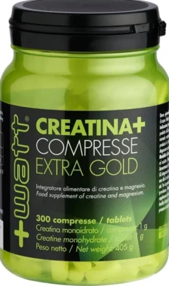 Integratore Creatina+ Extra Gold +Watt, 300 compresse