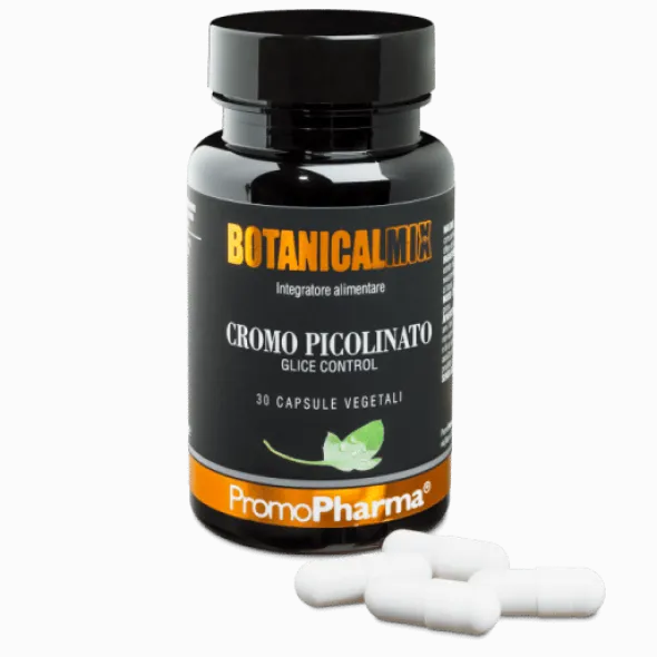 Integratore Cromo Picolinato Botanic, 30 capsule