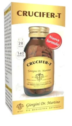 Integratore Crucifer T con estratto di crucifere, 140 pastiglie