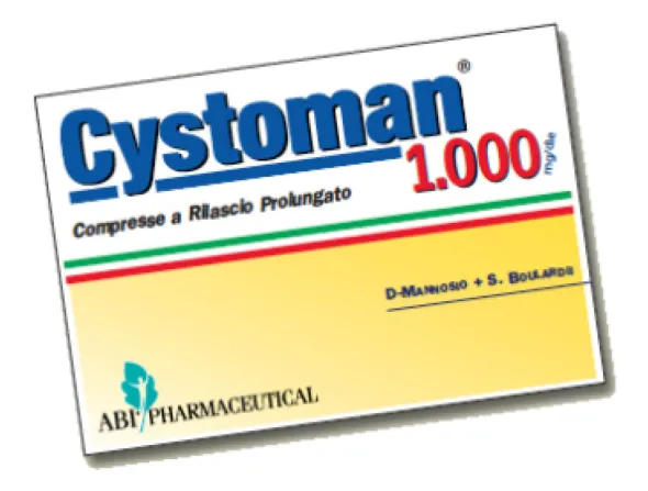 Integratore Cystoman 1000 vie urinarie, 12 compresse
