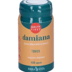 Integratore Damiana 60 capsule, azione tonica