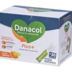 Integratore Danacol Plus+ colesterolo, 30 stickgel