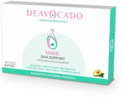 Integratore Deavocado Mami DHA Support, 30 softgel