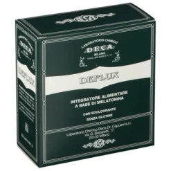 Integratore Deflux a base di melatonina, 20 bustine 4g