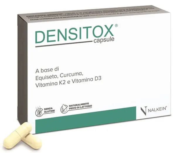 Integratore Densitox per il benessere delle ossa, 30 capsule