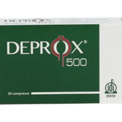 Integratore Deprox 500 per il benessere prostatico, 30 compresse