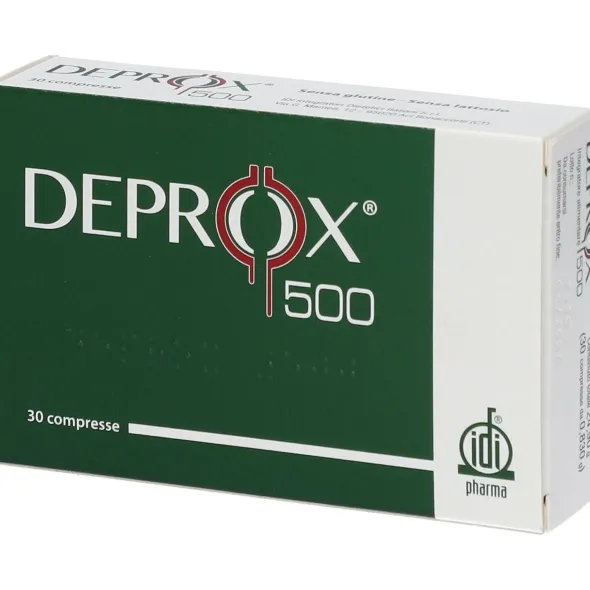 Integratore Deprox 500 per il benessere prostatico, 30 compresse