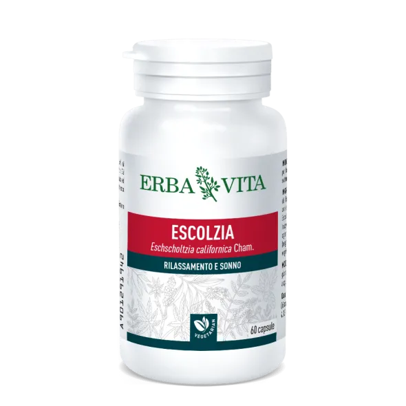 Integratore di Escolzia 60 Capsule per il Relax