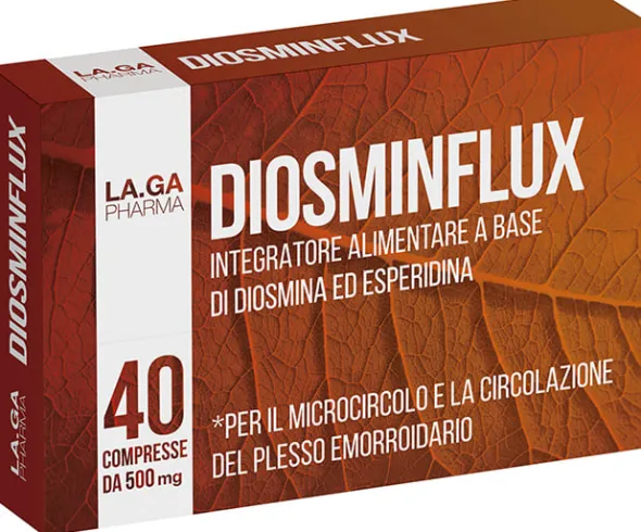 Integratore Diosminflux Laga Pharma circolazione, 40 compresse