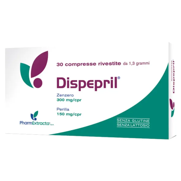 Integratore Dispepril per la digestione, 30 compresse