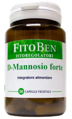 Integratore D-Mannosio Forte Fitoben, 50 capsule vegetali